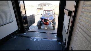 Will our 4 seat RZR fit in our Toy Hauler?