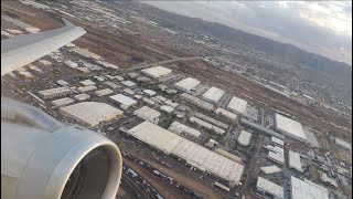 American Airlines Airbus A319-132 [N806AW] start up, taxi, and takeoff from PHX