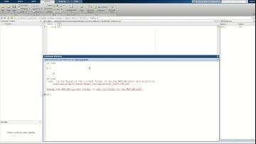 Notes on current folders and paths from Chapter 2: Scripts
