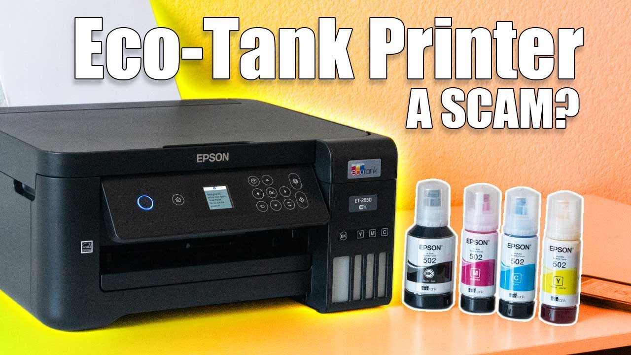 New Ecotank Series From Epson - are printer still a SCAM? 
