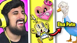 CUPHEAD DLC PERO SI PIERDO SALE UN MEME RANDOM 😳