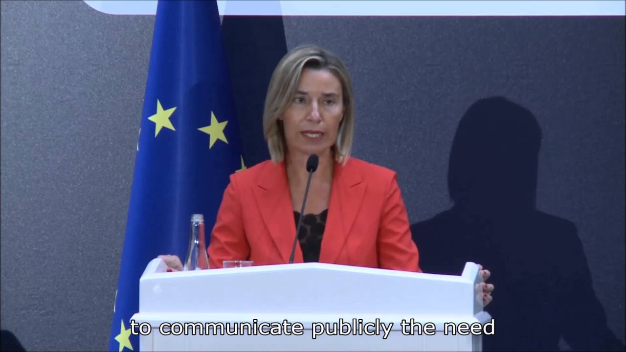 EU-Turkey High Level Political Dialogue, Ankara - Press conference