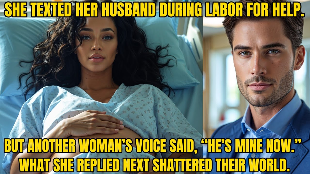 In Labor at 3 A.M., She Texted Her Billionaire Husband—But His Mistress’s Voice Message Broke Her...