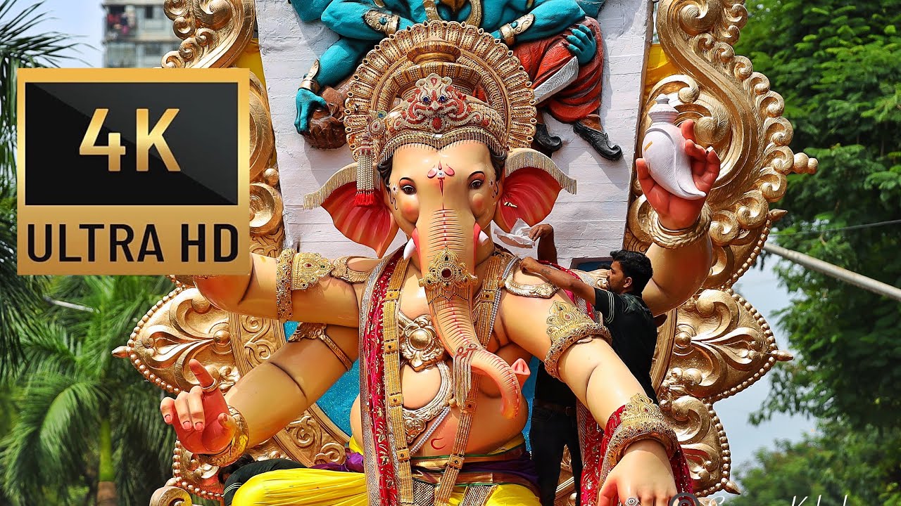 Umarkhadi Cha Raja 2023  Ganpati Aagman Sohala  Dev Majha