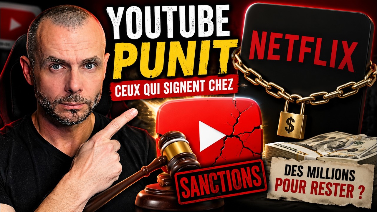 YouTube offre des MILLIONS… et menace ceux qui partent chez Netflix ?
