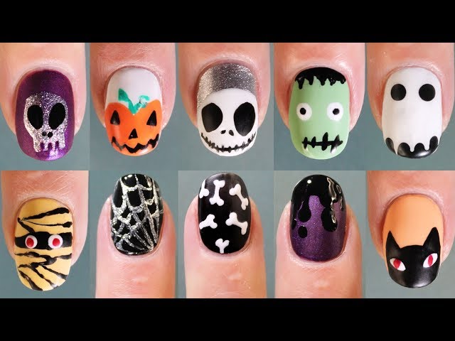 Spooktacular Halloween Nail Designs: Uas de Halloween 3 sddefault