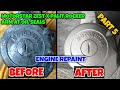 PAANO MAG REPAINT NG MAKINA NG MOTOR | MOTORSTAR ZEST X 110 ENGINE REPAINT PALIT ROCKER ARM AT SEALS