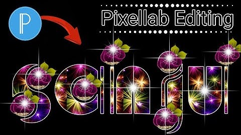 How To Make Glass Font Editing || Create A New Glass Font In Pixellab || Ashu Creation
