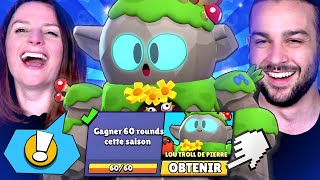 ON A JOUÉ DES HEURES POUR DEBLOQUER CE SKIN INCROYABLE SUR BRAWL STARS !