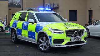 police scotland brand new 71 plate volvo xc90 siren demo