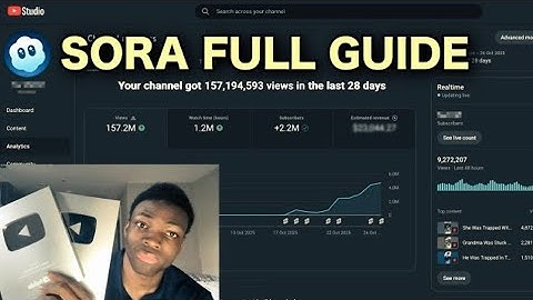 I Belw Up a Channel to 670 Subs in 7 daysUsin sora Ai