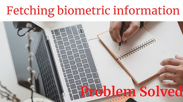 Ayushman bharat/PMJAY/SEHET Scheme || Biometric Problem Solved || Fetching biometric information