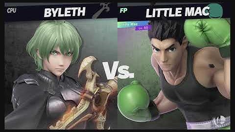 Super Smash Bros Ultimate Amiibo Fights – Request #15173 Byleth vs Little Mac