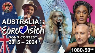 Australia 🇦🇺 in Eurovision Song Contest (2015-2024)
