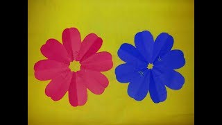 Simple Kirigami paper flower cutting | for kids | DIY Craft Ideas || Art Of Learning ||