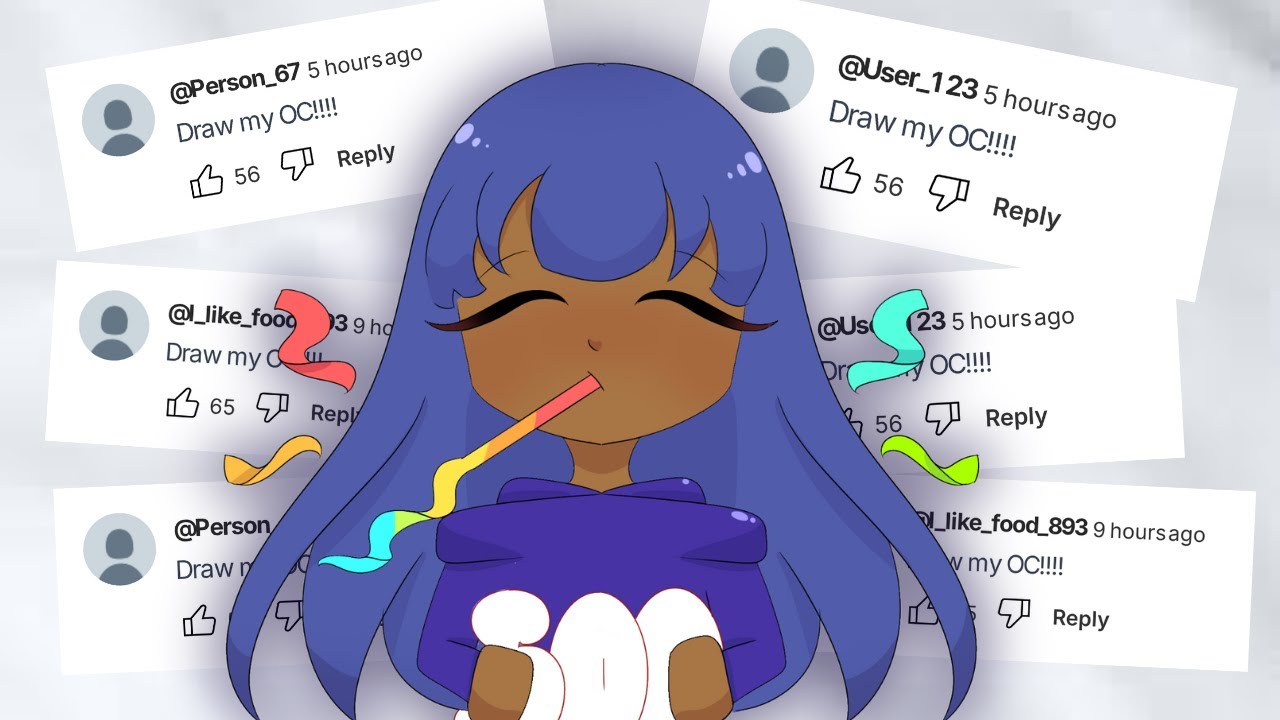 I turned YOUR OCs into My Style (500 Sub Special 🎉🥳) - YouTube