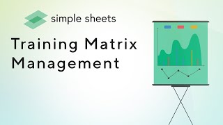 Training Matrix Management Excel Template Step-by-Step Video Tutorial by Simple Sheets