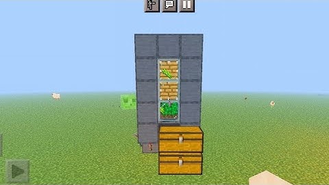 How To Make Fastest Infinite Sugarcane Farm In Minecraft PE 1.18(PE +BEDROCK)#minecraft #autofarms