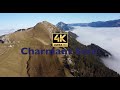 La mer de nuage vue de Charmant Som - Drone 4K