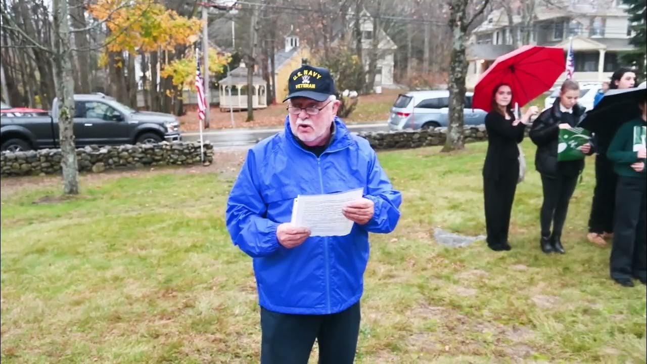 2022 Hopkinton NH observation of Veterans Day. YouTube