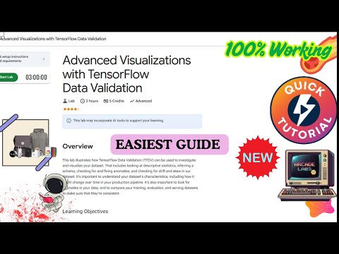 Advanced Visualizations with TensorFlow Data Validation | Step By Step | #qwiklabs #arcade