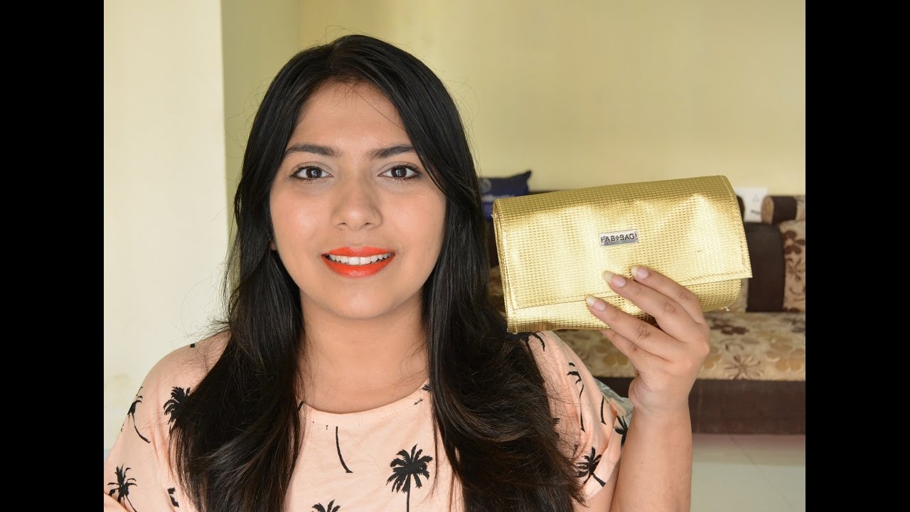 October 2016 Fab Bag Review & Unboxing | Bhumika Thakkar