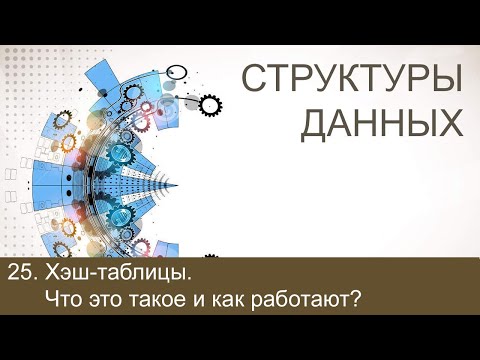 #25. Хэш-таблицы. Что это такое и как работают | Структуры данных