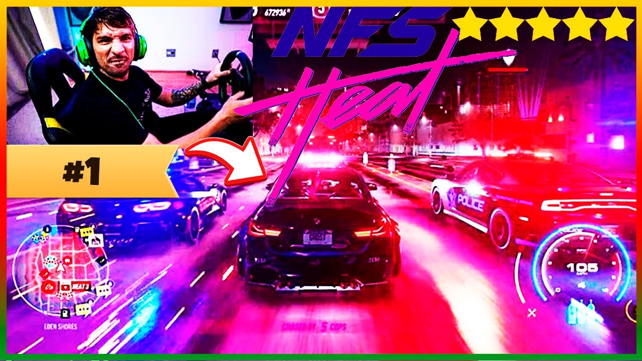 PIUZINHO JOGANDO NEED FOR SPEED HEAT!!  #ep1