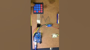 🔐 Arduino Keypad Door Lock System | Secure Your Home with DIY Tech! 🔒