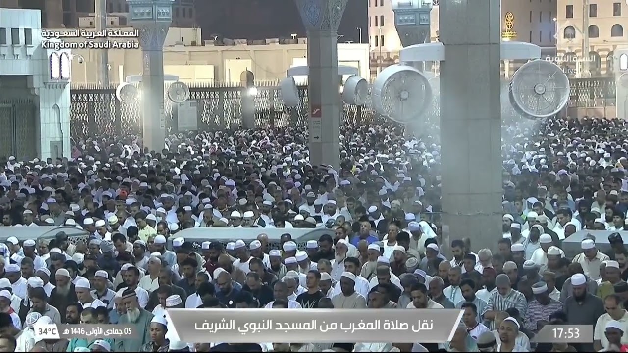 صلاة المغرب للشيخ عبدالله القرافي 5 جمادى الأولى 1446هـ