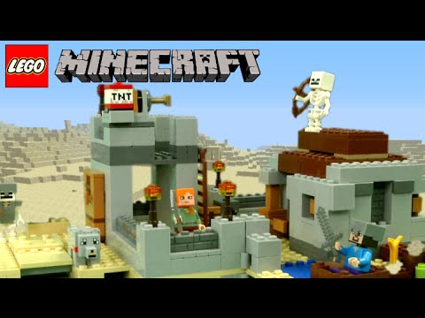 LEGO Minecraft The Desert Outpost from LEGO - YouTube