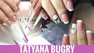 Изящный Французский Маникюр/ Наращивание Ногтей на СТЕКЛОВОЛОКНО/ Татьяна Бугрий Изящный Французский Маникюр/ Наращивание Ногтей на СТЕКЛОВОЛОКНО/ Татьяна Бугрий