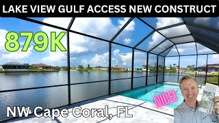 GULF ACCESS LAKE VIEW NEW CONSTRUCTION | CAPE CORAL, FL