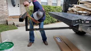 Truck Bed Extender from Harbor Freight