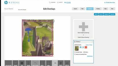 HP Reveal Studio Walkthrough