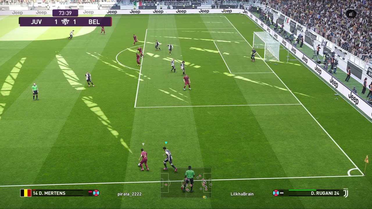 eFootball PES 2020: Juventus Vs Belgique! Jusqu'au bout - YouTube