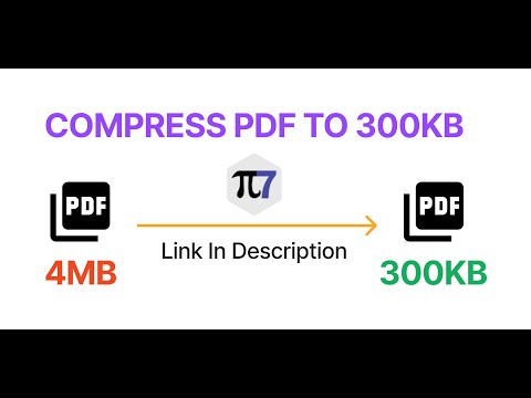 Compress PDF to