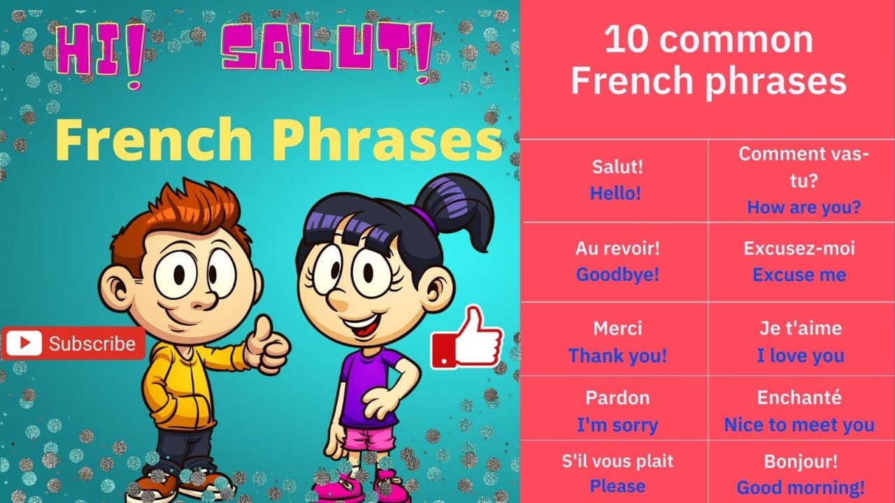 10 Phrases every French beginner must know- part 2 - YouTube