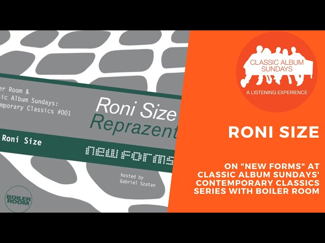 Roni Size Top 5 Albums Of All Time - Classic Album Sundays