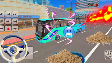 🔴Coach bus Driving simulator 3D gameplay video Android iOS Coach_bus_simulator_gameplay_3d #gameplay