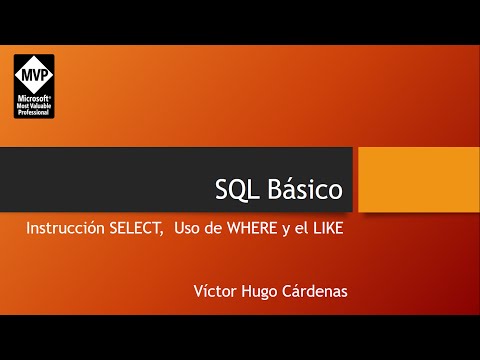 Conceptos Básicos de SQL:  Select, Where, Order by