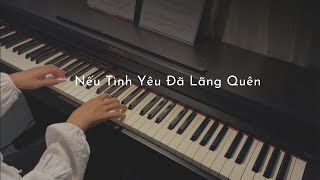 Nếu Tình Yêu Đã Lãng Quên - Uông Tô Lang, Thiện Y Thuần | Piano Cover