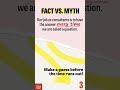 Facts vs Myths