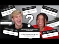 ASKING MY BOYFRIEND QUESTIONS GIRLS ARE AFRAID TO ASK BOYS| Tabitha Swatosh