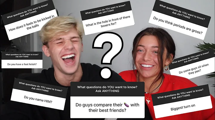 ASKING MY BOYFRIEND QUESTIONS GIRLS ARE AFRAID TO ...