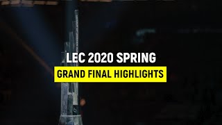 G2 Esports vs FNATIC - LEC Spring 2020 Grand Final Highlights