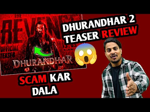 Dhurandhar: The Revenge Teaser Review | Dhurandhar 2 Official Teaser Review | #dhurandhar2teaser