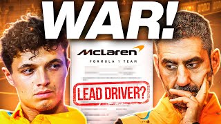 MORE TROUBLE at McLaren As Lando Norris DEMANDS ANSWERS! @gpculture