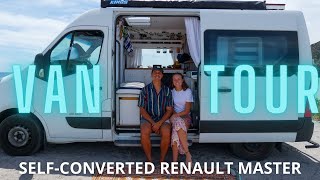 VAN TOUR: Renault Master Campervan Conversion for Vanlife Australia | DIY, luxury, offgrid