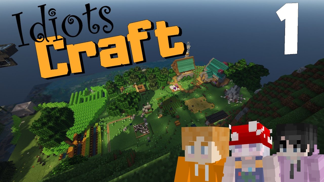 Introduce you to IdiotsCraft ! - Minecraft Survival server - YouTube